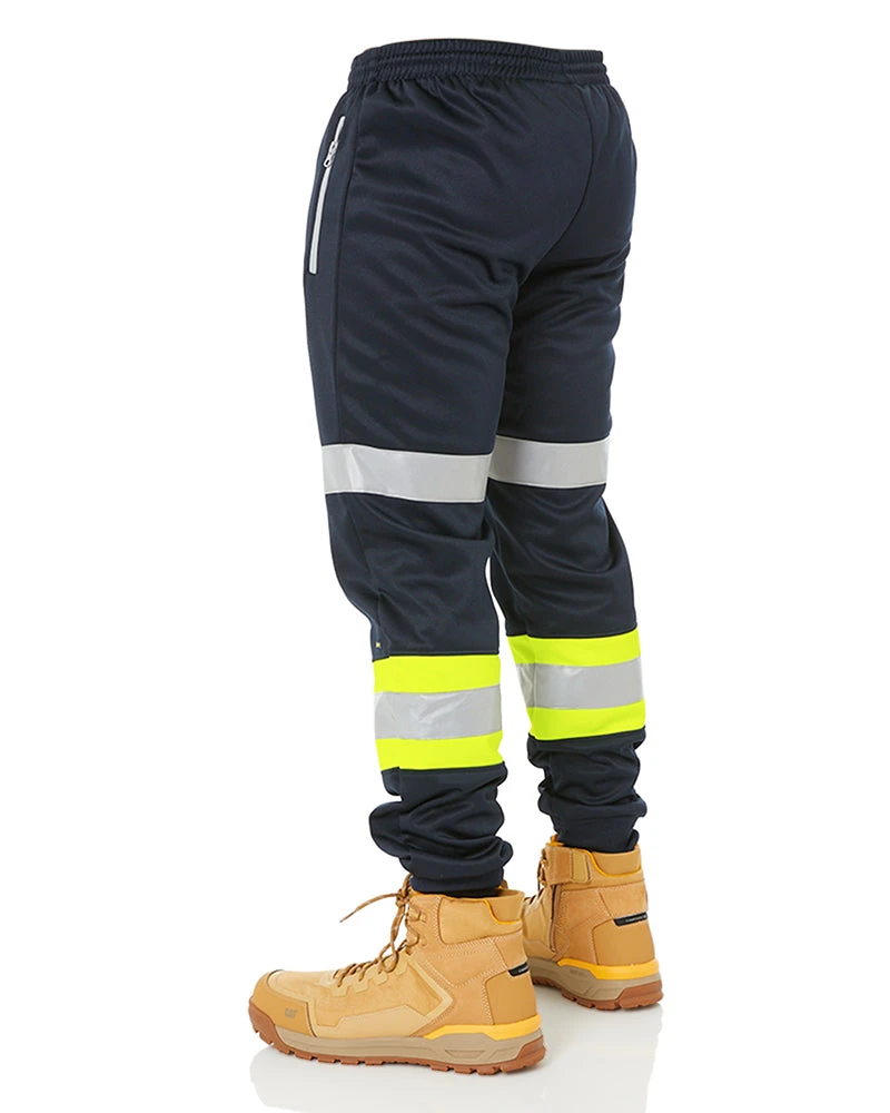 Bisley Taped Biomotion Track Pants - Yellow/Navy 6 Bisley Taped Biomotion Track Pants - Yellow/Navy - Image 4