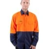 Bisley Hi Vis Drill Shirt LS - Orange/Navy 1 Bisley Hi Vis Drill Shirt LS - Orange/Navy -Cheap Bisley || CATerpillar || UNIT Store bisley bs6267 tt02 m 1 4 1 1