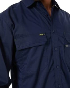 Bisley X Airflow Stretch Ripstop Shirt - Navy 15 Bisley X Airflow Stretch Ripstop Shirt - Navy -Cheap Bisley || CATerpillar || UNIT Store bisley bs6490 navy 6