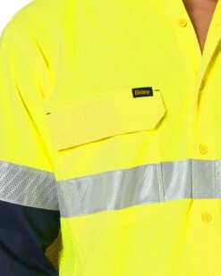 Bisley X Airflow Hi Vis Taped Stretch Ripstop Shirt - Yellow/Navy 16 Bisley X Airflow Hi Vis Taped Stretch Ripstop Shirt - Yellow/Navy -Cheap Bisley || CATerpillar || UNIT Store bisley bs6491t yellow navy 7