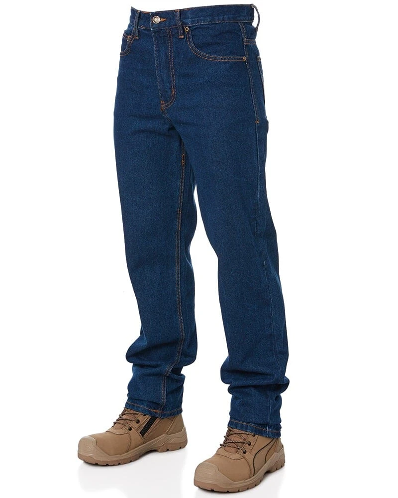 Bisley Tradies Rough Rider Denim Jean Value Pack - Blue 5 Bisley Tradies Rough Rider Denim Jean Value Pack - Blue - Image 3