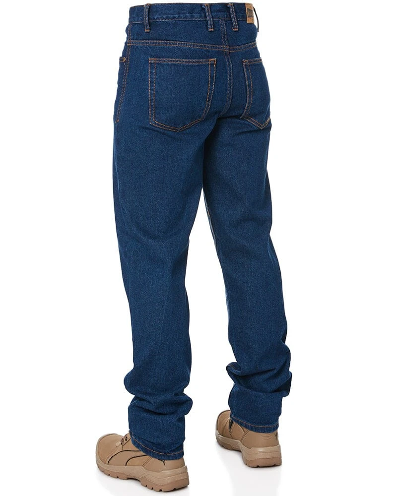 Bisley Tradies Rough Rider Denim Jean Value Pack - Blue 6 Bisley Tradies Rough Rider Denim Jean Value Pack - Blue - Image 4