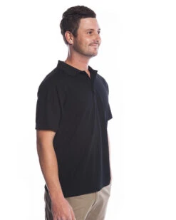 Sprint Biz Cool Polo - Black -Cheap Bisley || CATerpillar || UNIT Store biz polo p300ms black right