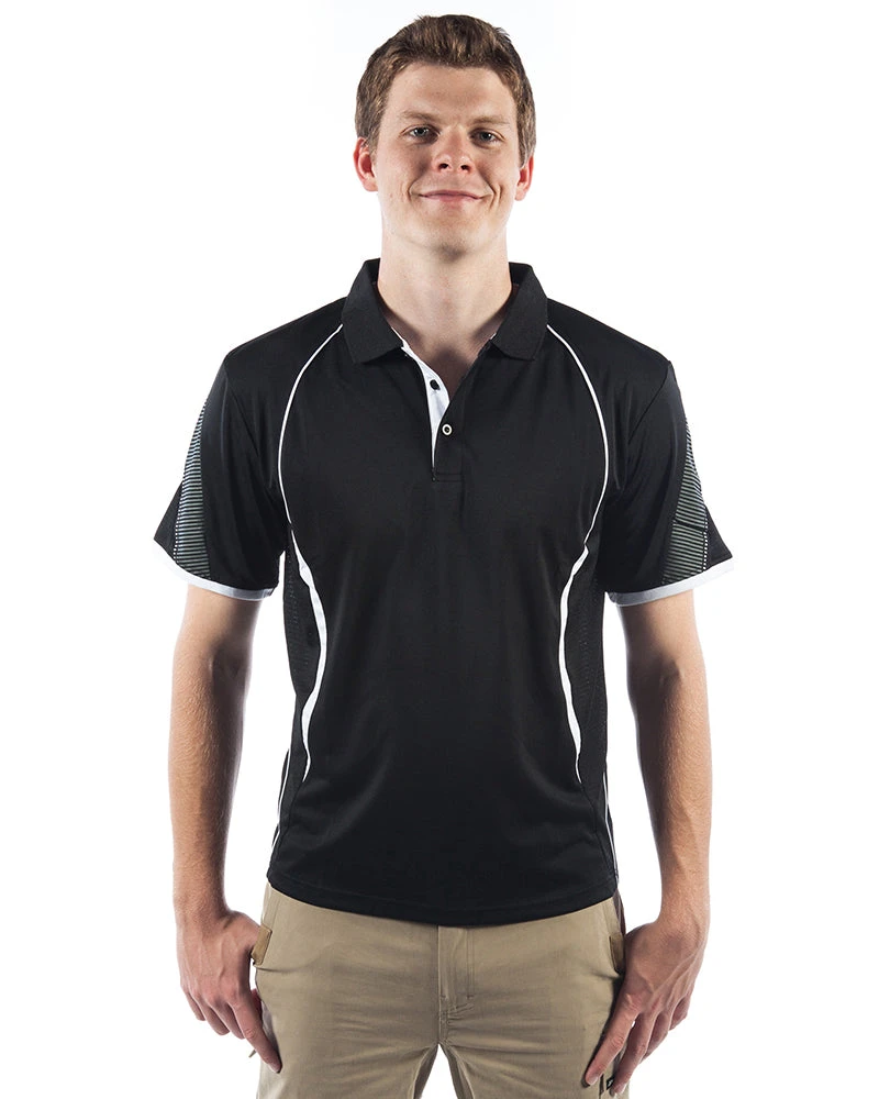 Razor Polo - Black/White 3 Razor Polo - Black/White
