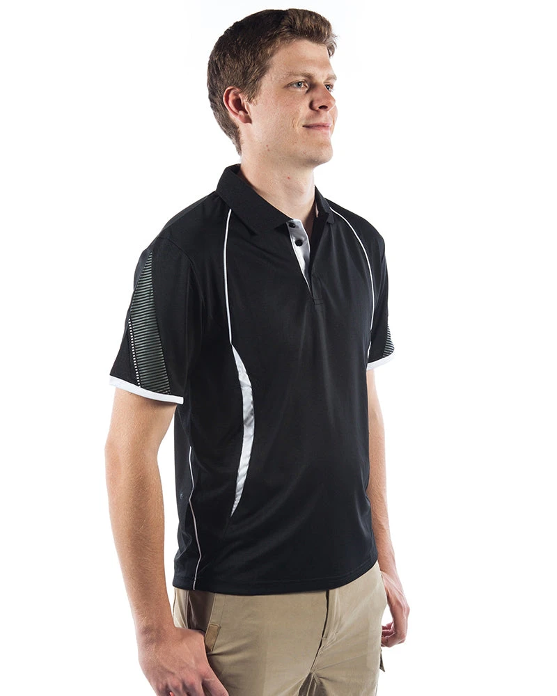 Razor Polo - Black/White 6 Razor Polo - Black/White - Image 4
