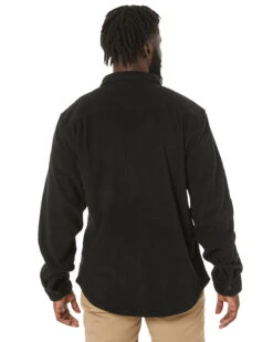 Brixton Bowery LS Fleece - Black -Cheap Bisley || CATerpillar || UNIT Store brixton 01221 black 4