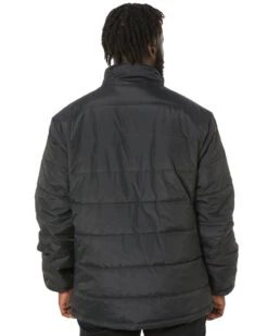 Brixton Cass Puffer Jacket - Black -Cheap Bisley || CATerpillar || UNIT Store brixton 03286 black 4