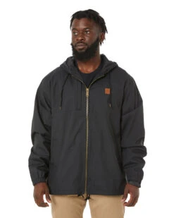 Brixton Claxton Beta Hooded Jacket - Black