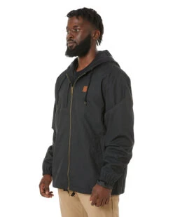 Brixton Claxton Beta Hooded Jacket - Black -Cheap Bisley || CATerpillar || UNIT Store brixton 03307 black 3