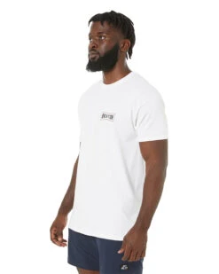 Brixton Truss SS Tee - White -Cheap Bisley || CATerpillar || UNIT Store brixton 16430 white 3