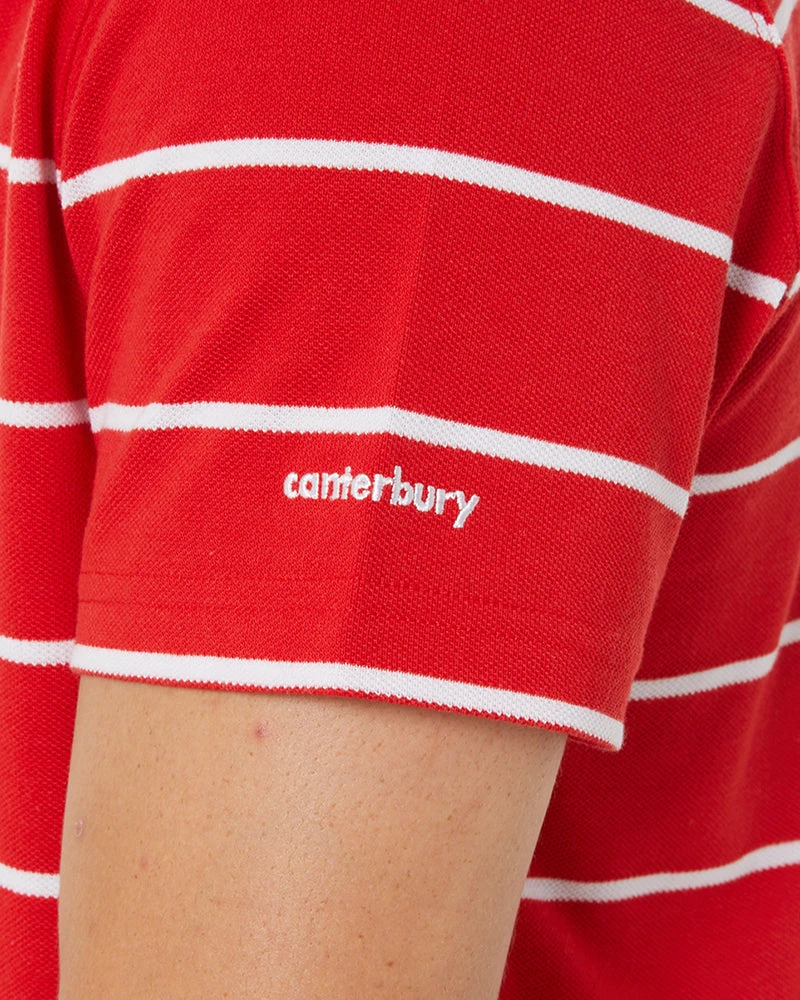 Canterbury Thin Stripe Polo - Formula One 8 Canterbury Thin Stripe Polo - Formula One - Image 6