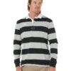 Canterbury Hoop Yarn Dye Rugby Jersey - Jet Black