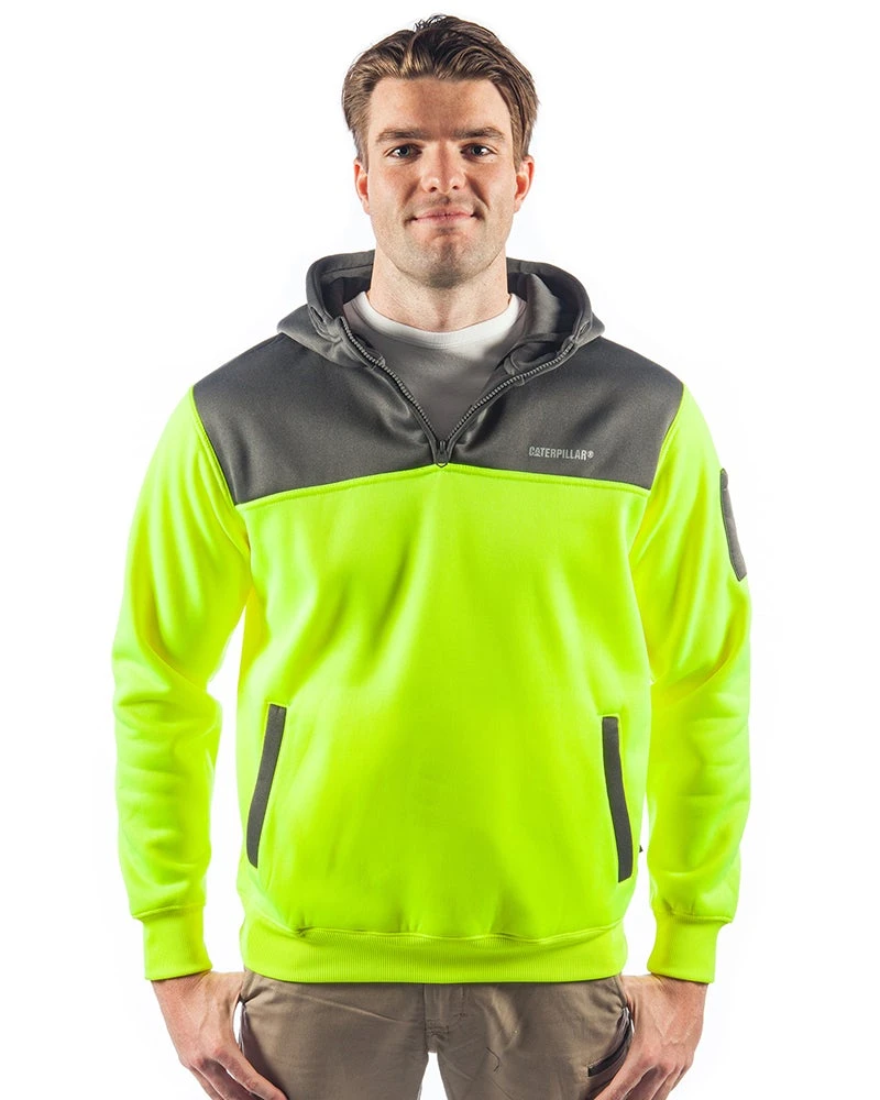 CATerpillar Hi Vis Hoodie - Yellow 3 CATerpillar Hi Vis Hoodie - Yellow