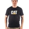 CATerpillar Trademark Logo Tee - Black
