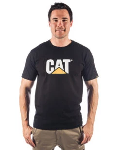CATerpillar Trademark Logo Tee - Black