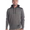 CATerpillar Logo Panel Hooded Sweatshirt - Dark Heather -Cheap Bisley || CATerpillar || UNIT Store cat top 1910802 grey front 1 692842f5 a64b 419a 9bbb 4de16c930fa1