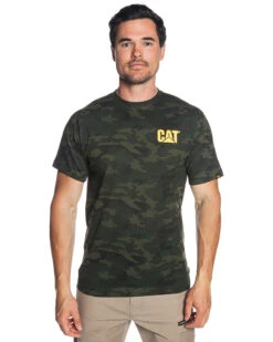 CATerpillar Trademark Tee - Night Camo