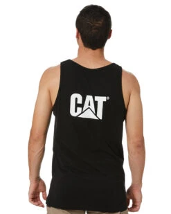 CATerpillar Trademark Singlet - Black -Cheap Bisley || CATerpillar || UNIT Store caterpillar 1010013 black 4
