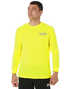 CATerpillar Triton Hi Vis LS Tee - Yellow