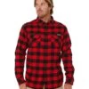 CATerpillar Plaid Shirt - Red/Black -Cheap Bisley || CATerpillar || UNIT Store caterpillar 1020004 12912 red black 1