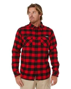 CATerpillar Plaid Shirt - Red/Black