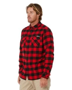 CATerpillar Plaid Shirt - Red/Black 9 CATerpillar Plaid Shirt - Red/Black -Cheap Bisley || CATerpillar || UNIT Store caterpillar 1020004 12912 red black 3