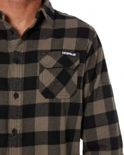 CATerpillar Plaid Shirt - Charcoal/Black -Cheap Bisley || CATerpillar || UNIT Store caterpillar 1020004 12914 5