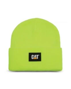 CATerpillar Cat Label Cuff Beanie - Hi Vis Yellow