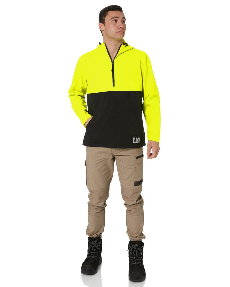 CATerpillar Trade Packable Anorak - Yellow/Navy 3 CATerpillar Trade Packable Anorak - Yellow/Navy - Image 2