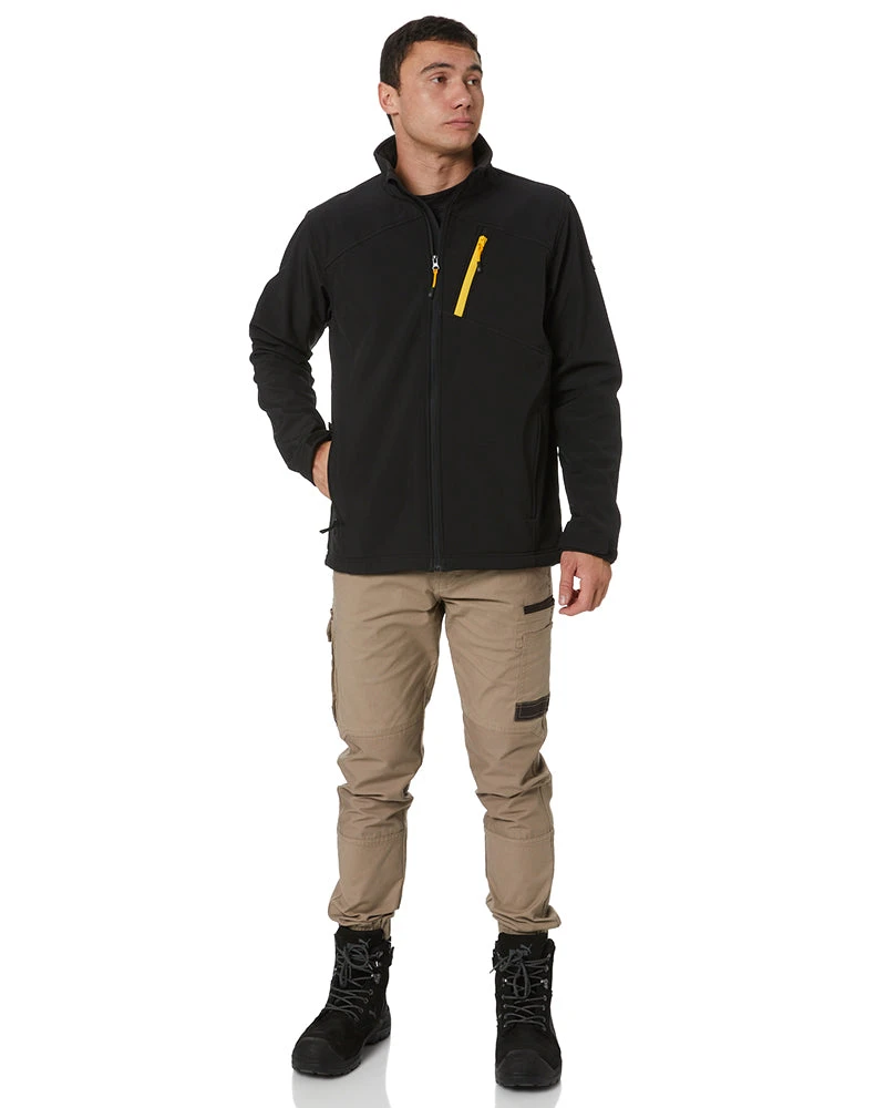 CATerpillar Essential Softshell Jacket - Black 4 CATerpillar Essential Softshell Jacket - Black - Image 2