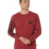 CATerpillar Trademark Banner LS Tee - Brick Heather -Cheap Bisley || CATerpillar || UNIT Store caterpillar 1510034 12123 brick heather 1