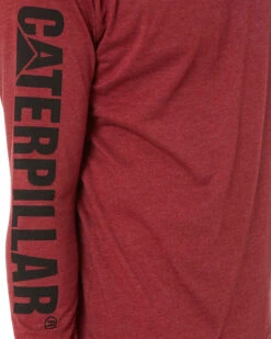 CATerpillar Trademark Banner LS Tee - Brick Heather 12 CATerpillar Trademark Banner LS Tee - Brick Heather -Cheap Bisley || CATerpillar || UNIT Store caterpillar 1510034 12123 brick heather 5
