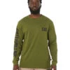 CATerpillar Trademark Banner LS Tee - Chive 2 CATerpillar Trademark Banner LS Tee - Chive -Cheap Bisley || CATerpillar || UNIT Store caterpillar 1510034 chive 1