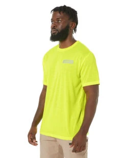 CATerpillar Triton Block SS Tee - Yellow -Cheap Bisley || CATerpillar || UNIT Store caterpillar 1510408 yellow 3