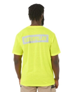 CATerpillar Triton Block SS Tee - Yellow -Cheap Bisley || CATerpillar || UNIT Store caterpillar 1510408 yellow 4