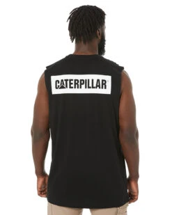 CATerpillar Icon Muscle Tee - Black -Cheap Bisley || CATerpillar || UNIT Store caterpillar 1510493 black 4