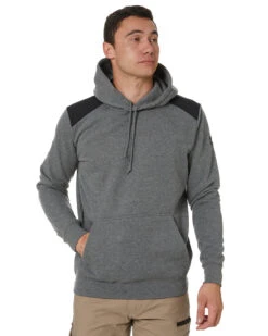 CATerpillar Essential Hooded Sweatshirt - Dark Heather