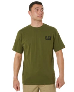 CATerpillar Trademark Tee - Chive