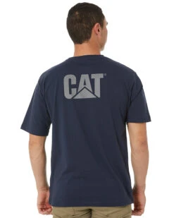 CATerpillar Trademark Tee - Eclipse/Charcoal -Cheap Bisley || CATerpillar || UNIT Store caterpillar w05324 12968 eckipse charcoal 3