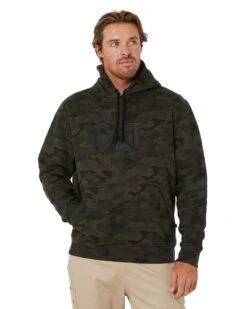 CATerpillar Trademark Hoodie - Night Camo