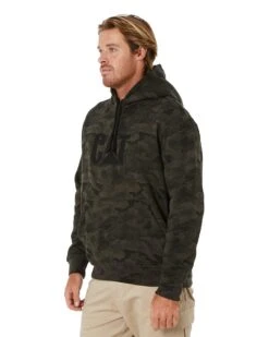CATerpillar Trademark Hoodie - Night Camo -Cheap Bisley || CATerpillar || UNIT Store caterpillar w10646 11790 night camo 3