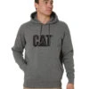 CATerpillar Trademark Hoodie - Dark Heather Grey 2 CATerpillar Trademark Hoodie - Dark Heather Grey -Cheap Bisley || CATerpillar || UNIT Store caterpillar w10646 dark heather grey 1