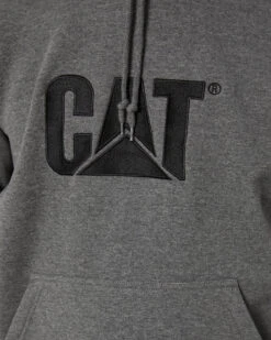 CATerpillar Trademark Hoodie - Dark Heather Grey -Cheap Bisley || CATerpillar || UNIT Store caterpillar w10646 dark heather grey 5