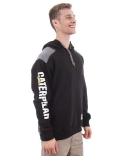 CATerpillar Logo Panel Hooded Sweatshirt - Black -Cheap Bisley || CATerpillar || UNIT Store d l2305 edit 1000px 2 74ee16dd f82d 45ee bcbe 7ad728d6fe99