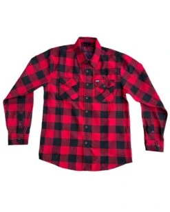 Redrum Flannel - Red/Black 9 Redrum Flannel - Red/Black -Cheap Bisley || CATerpillar || UNIT Store dixxon DXMREDRUM 1