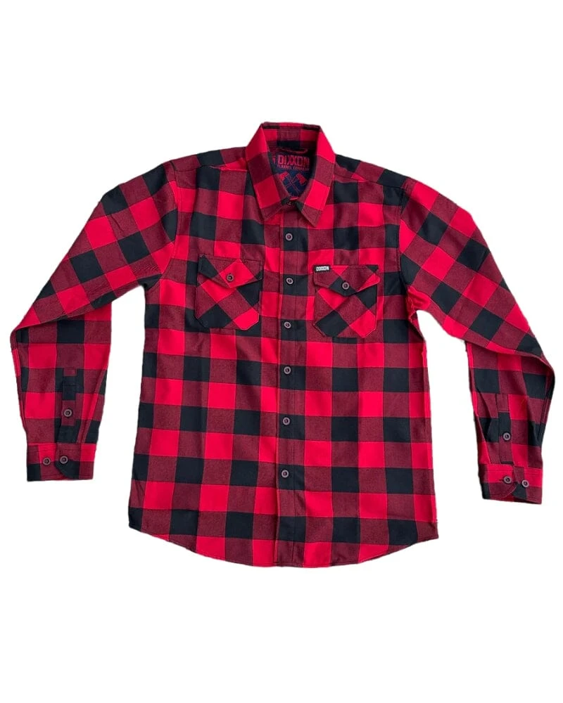 Redrum Flannel - Red/Black 5 Redrum Flannel - Red/Black - Image 3