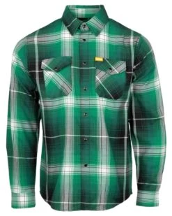Reilly Flannel - Green/White/Black