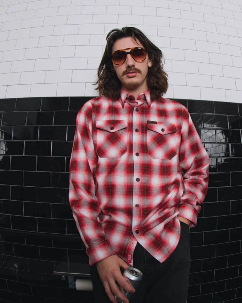 Metallica 'Kill Em All' Flannel - Red/White/Black 4 Metallica 'Kill Em All' Flannel - Red/White/Black - Image 2