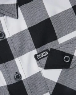 El Gringo Flannel - Black/White 7 El Gringo Flannel - Black/White -Cheap Bisley || CATerpillar || UNIT Store dixxon flm 00882 black white 3