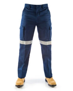 Patron Saint Flame Retardant Cargo Pants With 3M F/R Tape - Navy
